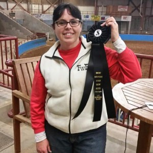 Bubba earned me THE black ribbon for the horse show for his horrendous go in Trail. The following year he won me an All Round for the day! 